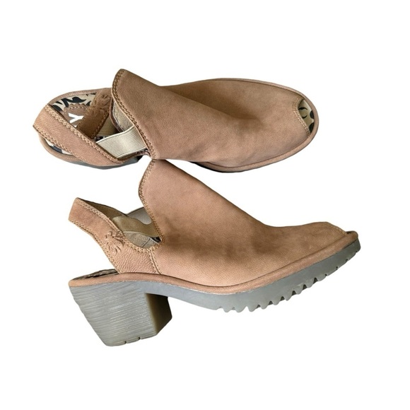London Fly - Wari Slingback Bootie Sandal Sz 37 - Picture 1 of 10